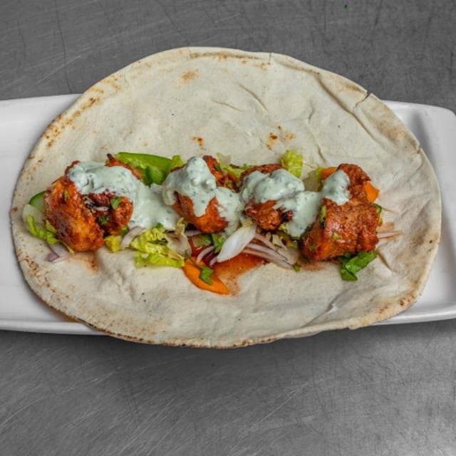 Chicken Tikka Boti Wrap.