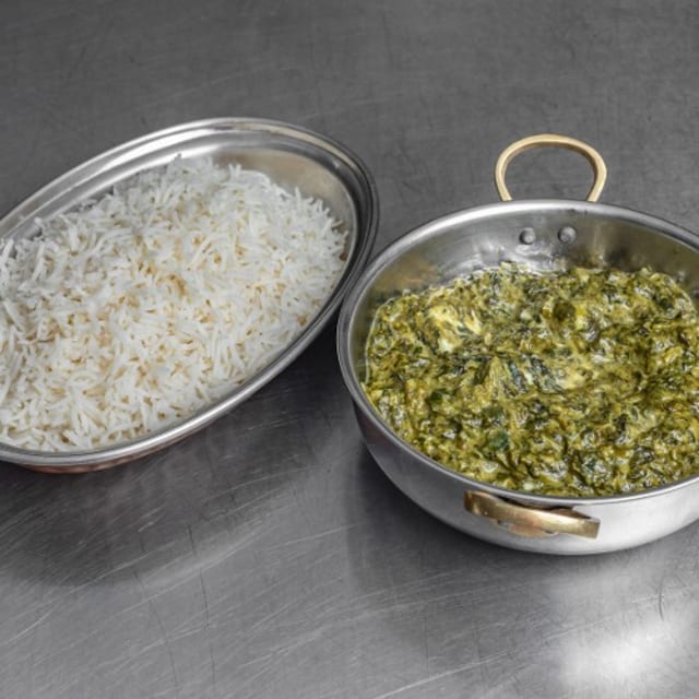 Palak Paneer.