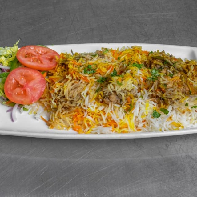 Goat Biryani.